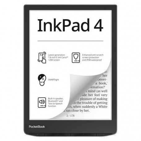 Электронная книга с подсветкой PocketBook 743G InkPad 4