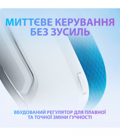 Наушники с микрофоном Logitech G335 Wired Gaming White (981-001018)  Фото №2