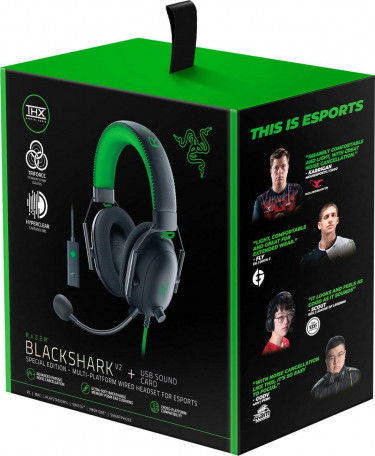 Наушники с микрофоном Razer BlackShark V2 Special Edition (RZ04-03230200-R3M1)  Фото №4