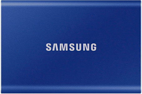 SSD накопитель Samsung T7 500GB Indigo Blue (MU-PC500H/WW)