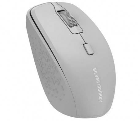 Мышка компьютерная Silver Monkey M40 Wireless Comfort Mouse Grey Silent  Фото №0