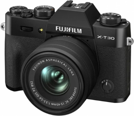 Бездзеркальний фотоапарат Fujifilm X-T30 II kit (18-55mm) Black (16759677)  Фото №0