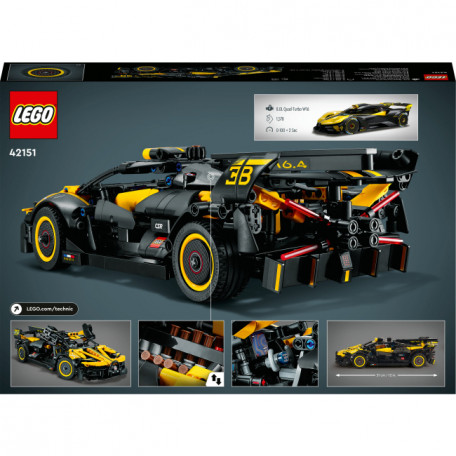 Авто-конструктор LEGO Technic Bugatti Bolide (42151)  Фото №1