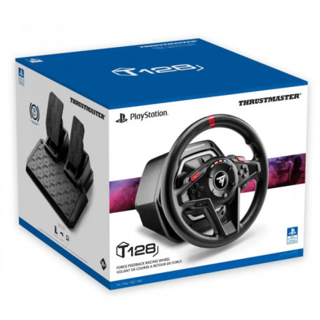 Комплект (руль, педали) Thrustmaster T128 PS4, PS5, PC (4160781)  Фото №2