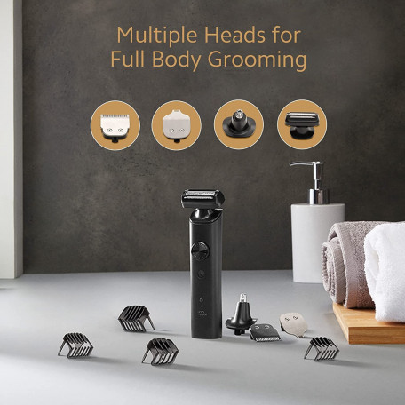 Машинка для стрижки Xiaomi Grooming Kit Pro (XMGHT2KITLF)  Фото №1