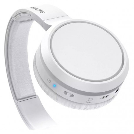 Навушники з мікрофоном Philips TAH5205 White  Фото №3