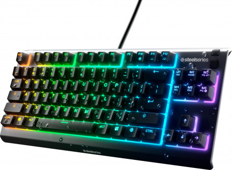 Клавіатура SteelSeries Apex 3 TKL USB UK (64836)  Фото №0