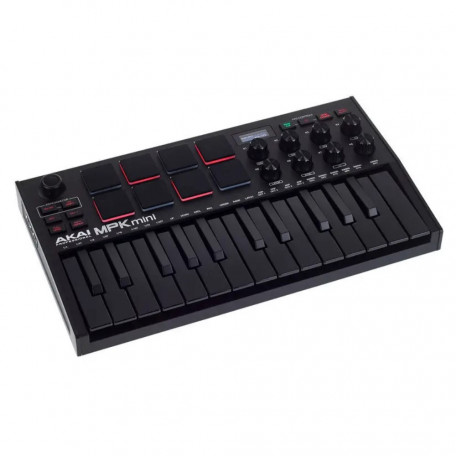 MIDI-клавіатура AKAI MPK Mini MK3 Black  Фото №2