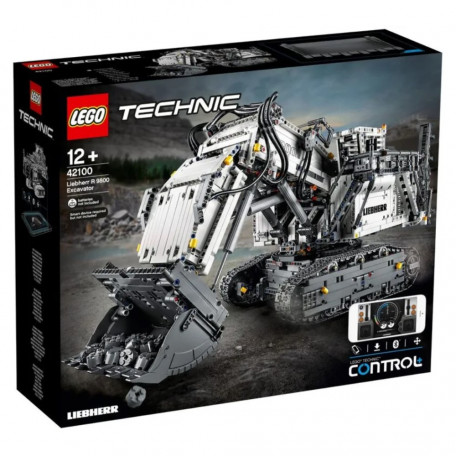 Блоковий конструктор LEGO TECHNIC Экскаватор Liebherr R 9800 (42100)  Фото №4