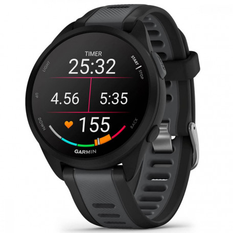 Смарт-годинник Garmin Forerunner 165 Music Black/Slate Gray (010-02863-30)  Фото №1