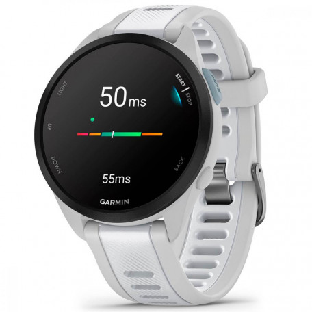 Смарт-годинник Garmin Forerunner 165 Music Mist Gray/Whitestone (010-02863-31)  Фото №0