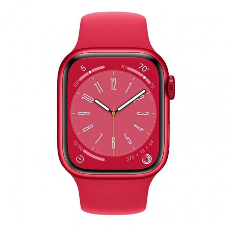 Смарт-часы Apple Watch Series 8 GPS 41mm PRODUCT RED Aluminum Case w. PRODUCT RED S. Band (MNP73, MNUG3)