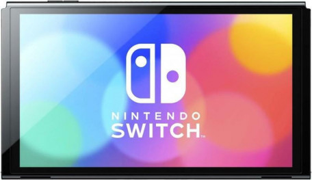 Портативна ігрова приставка Nintendo Switch OLED with Neon Blue and Neon Red Joy-Con (045496453442)  Фото №2