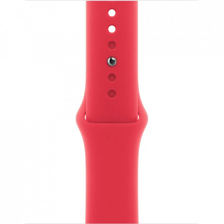 Смарт-часы Apple Watch Series 9 GPS + Cellular 41mm PRODUCT RED Alu. Case w. PRODUCT RED Sport Band - M/L (MRY83)  Фото №1