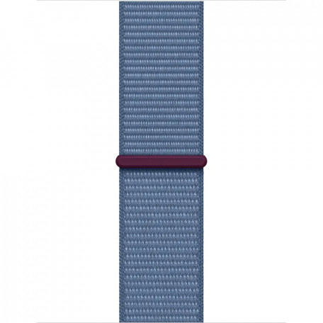 Смарт-часы Apple Watch Series 9 GPS + Cellular 41mm Silver Alu. Case w. Winter Blue Sport Loop (MRHX3)  Фото №1