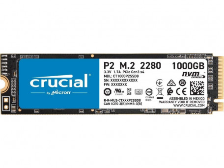 SSD накопитель Crucial P2 2 TB (CT2000P2SSD8)  Фото №2