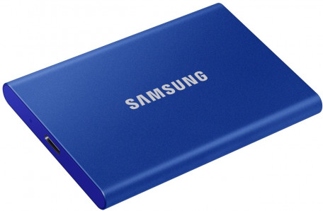 SSD накопитель Samsung T7 1TB Indigo Blue (MU-PC1T0H/WW)  Фото №3