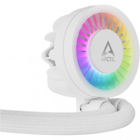 Водяное охлаждение Arctic Liquid Freezer III 240 A-RGB White (ACFRE00150A)  Фото №2