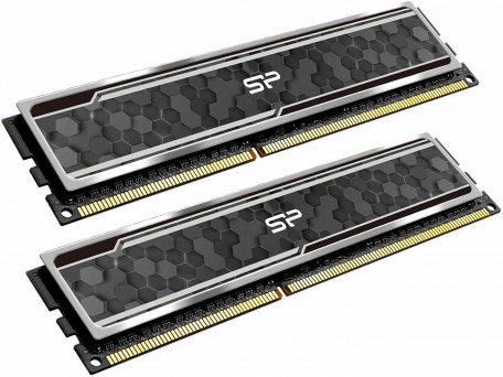 Пам&#039;ять для настільних комп&#039;ютерів Silicon Power 16 GB (2x8GB) DDR4 3200 MHz (SP016GXLZU320BDAJ5)  Фото №0