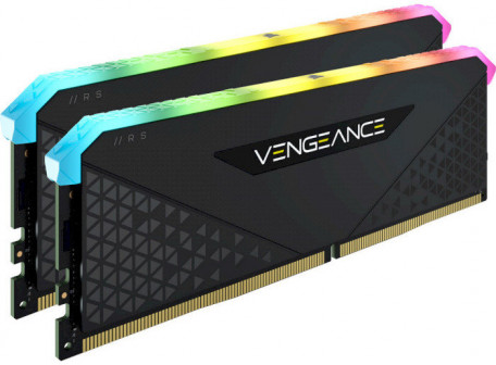 Память для настольных компьютеров Corsair 16 GB (2x8GB) DDR4 3600 MHz Vengeance RGB RS (CMG16GX4M2D3600C18)  Фото №2