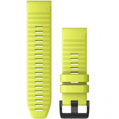 Ремешок Garmin Ремешок для Fenix ??6x 26mm QuickFit Amp Yellow Silicone bands (010-12864-04)