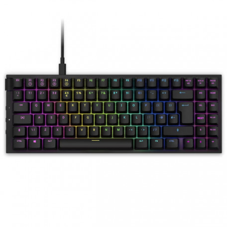 Клавіатура NZXT Compact Gateron Red Switches US EN Layout Black (KB-175UK-BR)