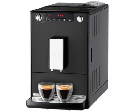 Кавомашина автоматична Melitta Caffeo Solo Frosted Black (E950-544)  Фото №0