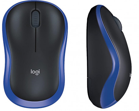 Миша Logitech M185 Wireless Mouse Blue (910-002236, 910-002239, 910-002632)  Фото №0