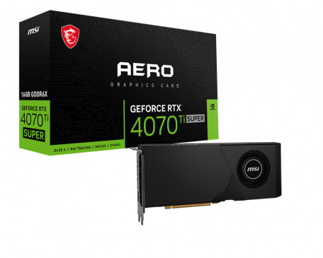 Видеокарта MSI GeForce RTX 4070 Ti SUPER 16G AERO  Фото №3