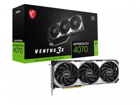 Видеокарта MSI GeForce RTX 4070 VENTUS 3X E 12G OC (912-V513-287)  Фото №4