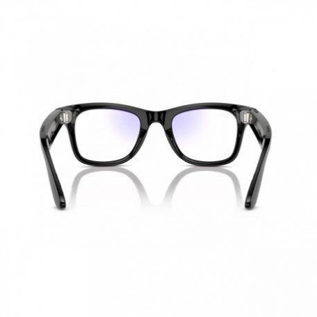 Смарт-очки Ray-Ban Смарт-очки Meta Wayfarer Shiny Black Frame Clear Lenses (RW4006 601/SB 50-22)  Фото №3