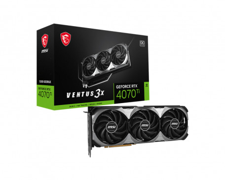 Видеокарта MSI GeForce RTX 4070 Ti VENTUS 3X E1 12G OC  Фото №3