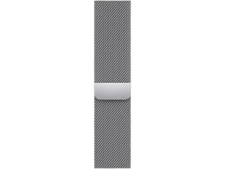 Смарт-годинник Apple Watch Series 9 GPS + Cellular 45mm Silver S. Steel Case w. Silver Milanese Loop (MRMQ3)  Фото №9