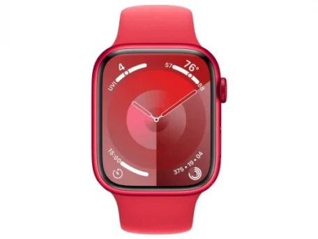 Смарт-годинник Apple Watch Series 9 GPS + Cellular 45mm PRODUCT RED Alu. Case w. PRODUCT RED S. Band - S/M (MRYE3)  Фото №3