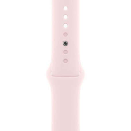 Смарт-часы Apple Watch Series 9 GPS + Cellular 45mm Pink Alu. Case w. Light Pink Sport Band - S/M (MRMK3)  Фото №2