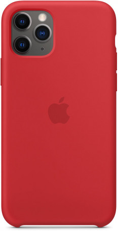 Чехол для смартфона Apple iPhone 11 Pro Silicone Case - PRODUCT RED (MWYH2)  Фото №1