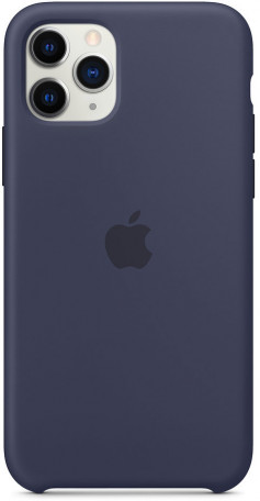 Чехол для смартфона Apple iPhone 11 Pro Silicone Case - Midnight Blue (MWYJ2)  Фото №4