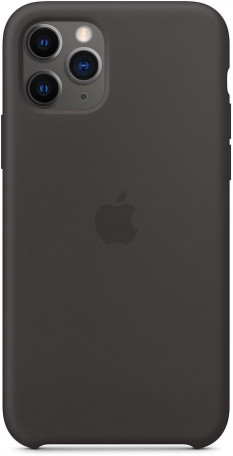 Чохол для смартфона Apple iPhone 11 Pro Silicone Case - Black (MWYN2)  Фото №1