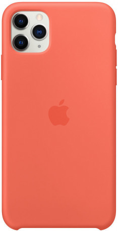 Чехол для смартфона Apple iPhone 11 Pro Max Silicone Case - Clementine/Orange (MX022)  Фото №2