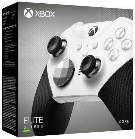 Геймпад Microsoft Xbox Elite Wireless Controller Series 2 Core White (4IK-00001, 4IK-00002)  Фото №2