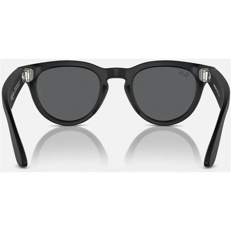 Смарт-очки Ray-Ban Смарт-очки Meta Headliner Matte Black Frame/Charcoal Black Lenses (RW4009 601S87 50-23)  Фото №1