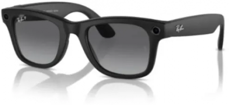 Смарт-очки Ray-ban Meta Matte Black, Polarized Gradient Graphite