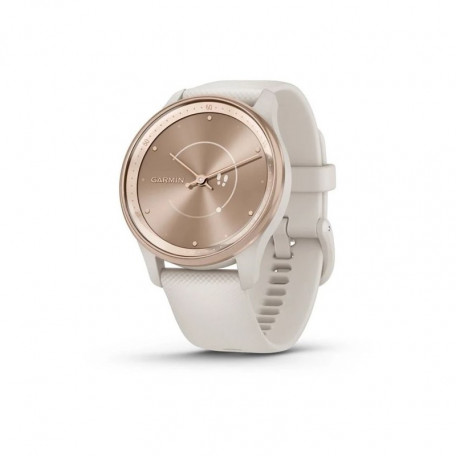 Смарт-часы Garmin Vivomove Trendчасы Garmin Vivomove Trend Peach Gold S. Steel Bezel w. Ivory Case and S. Band (010-02665-01)  Фото №0