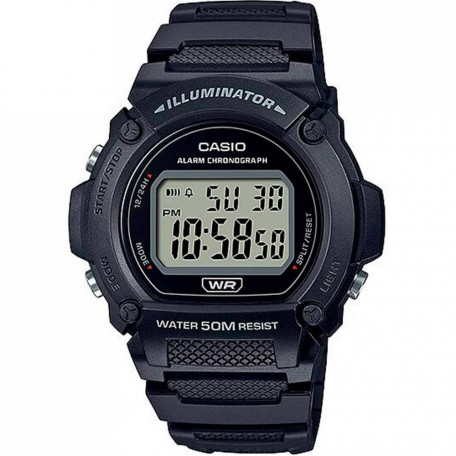 Чоловічий годинник Casio Illuminator W-219H-1AVEF