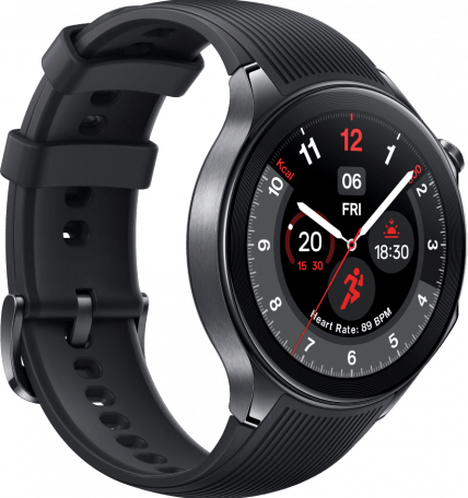 Смарт-годинник OnePlus Watch 2 Black Steel  Фото №3