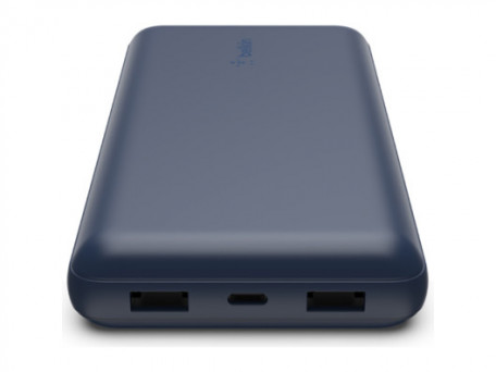 Зовнішній акумулятор (павербанк) Belkin 20000mAh 15W Blue (BPB012BTBL)  Фото №2