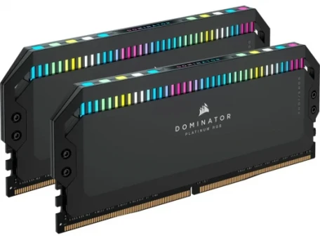 Пам&#039;ять для настільних комп&#039;ютерів Corsair 64 GB (2x32GB) DDR5 5200 MHz Dominator Platinum RGB (CMT64GX5M2B5200C40)  Фото №0