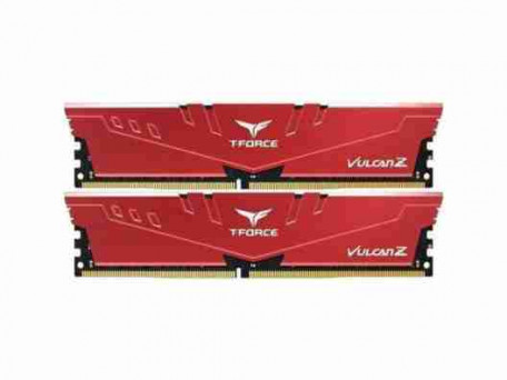 Пам&#039;ять для настільних комп&#039;ютерів TEAM 16 GB (2x8GB) DDR4 3200 MHz T-Force Vulcan Z Red (TLZRD416G3200HC16CDC01)