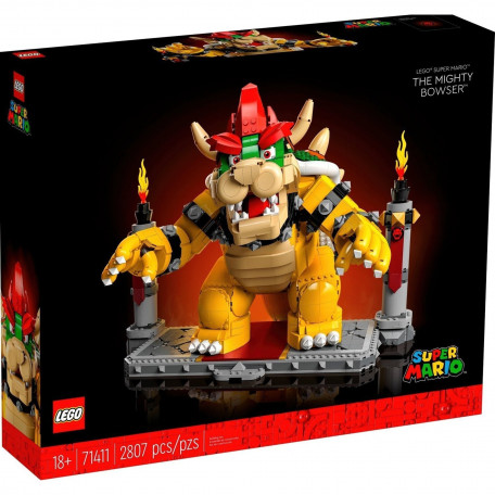 Блоковый конструктор LEGO Super Mario Мощный Боузер (71411)