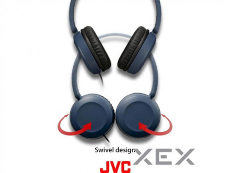 Навушники з мікрофоном JVC HA-S31M Blue (HA-S31M-A-EX)  Фото №2